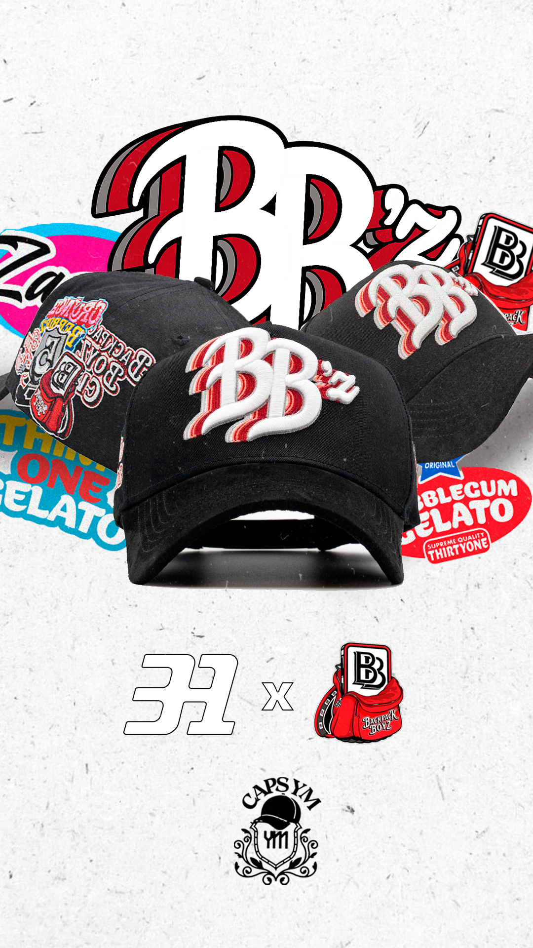 31 Hats Gelato (caja/cubrepolvo)