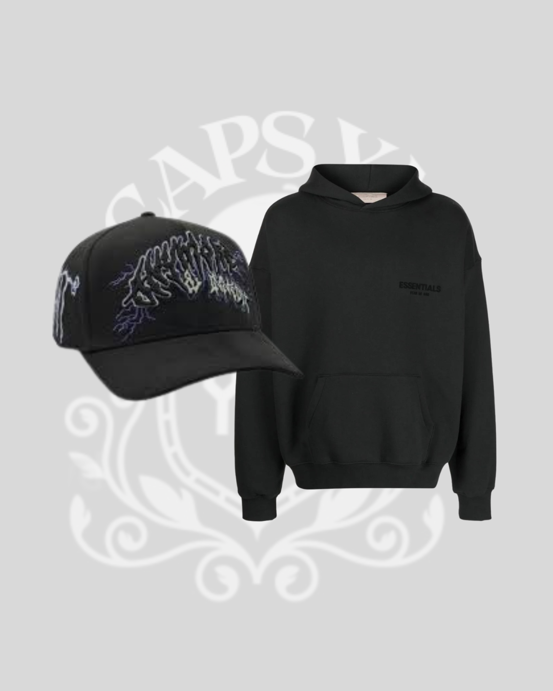Combo Innedit x Anymore + Hoodie Essential Negra