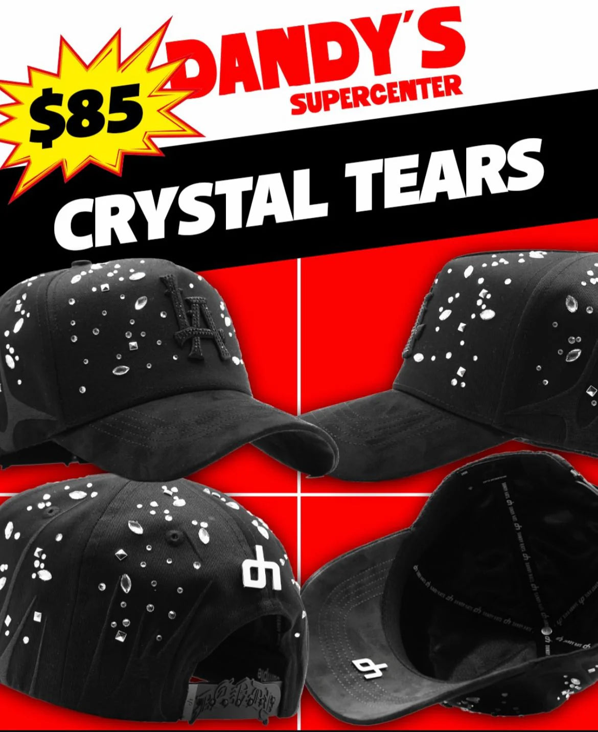 Dandy Hats Crystal Tears