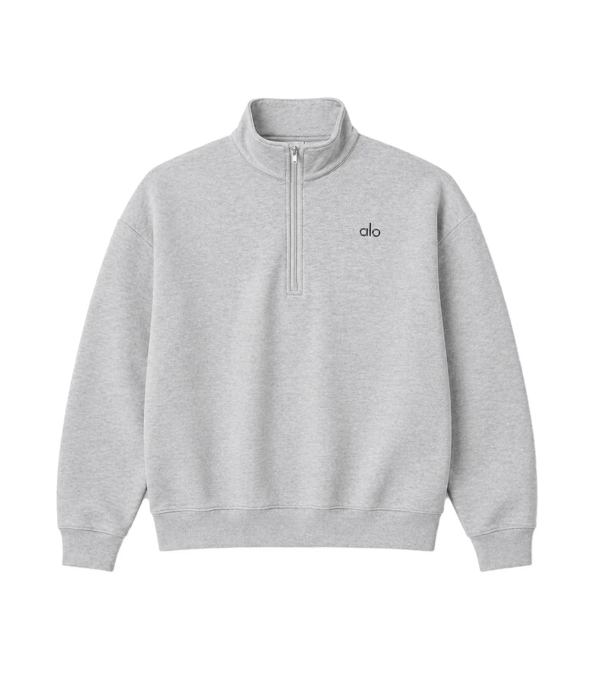 Alo Quarter Zip Grey