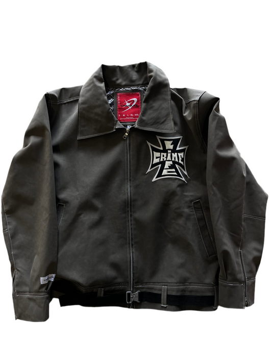 Chamarra Crimelife De Piel