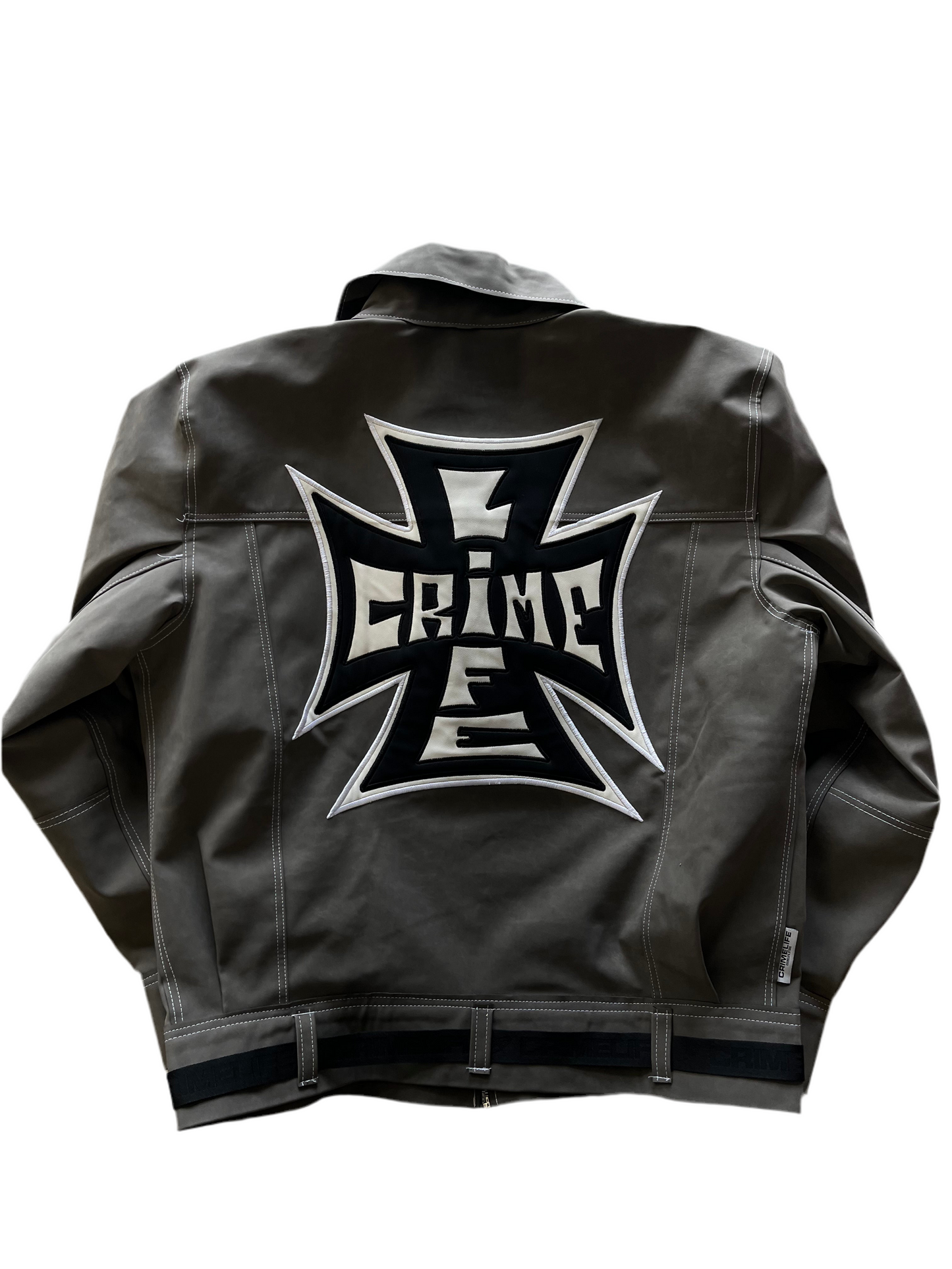 Chamarra Crimelife De Piel