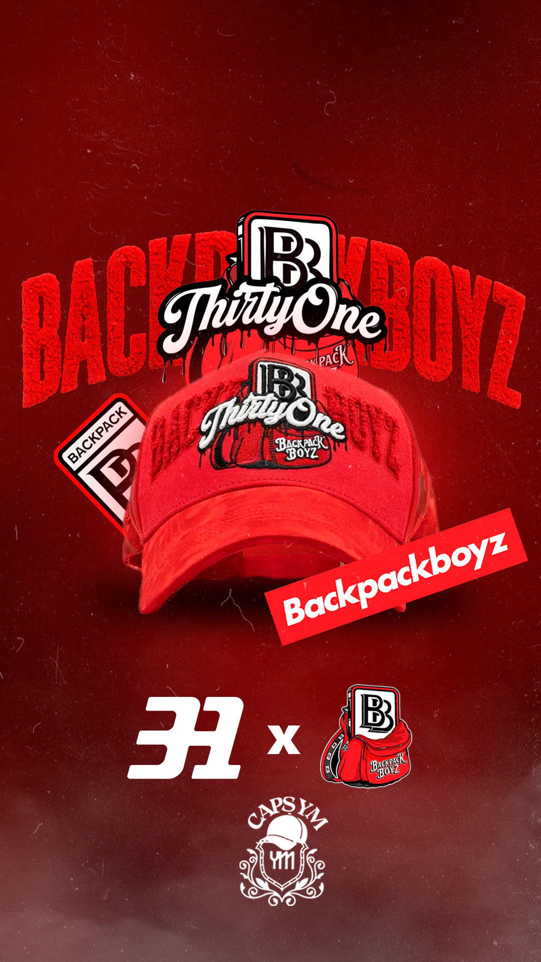 31 Hats LA Mochila (caja/cubrepolvo)