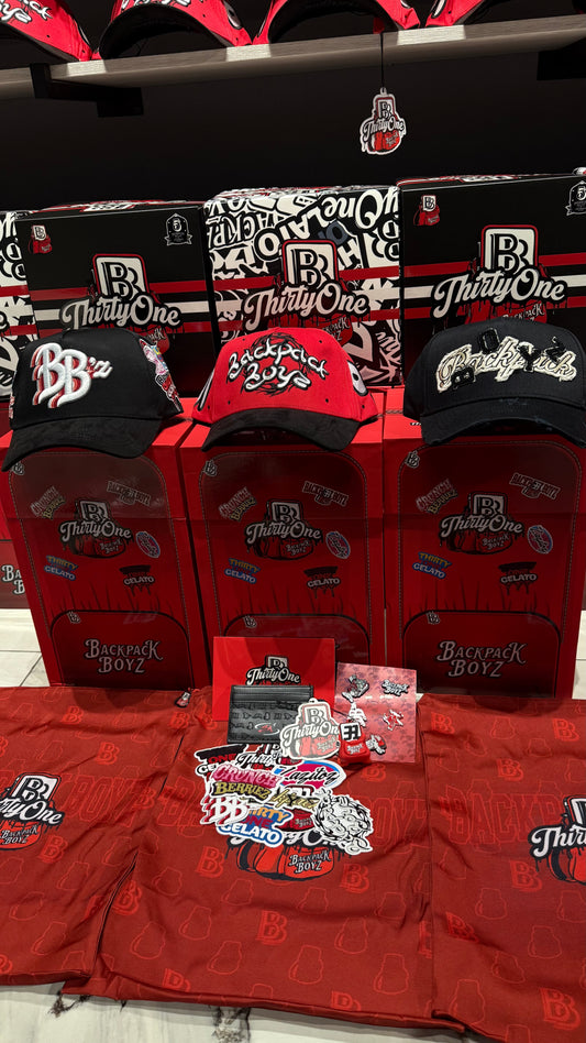 Combo 31 Hats BackPack