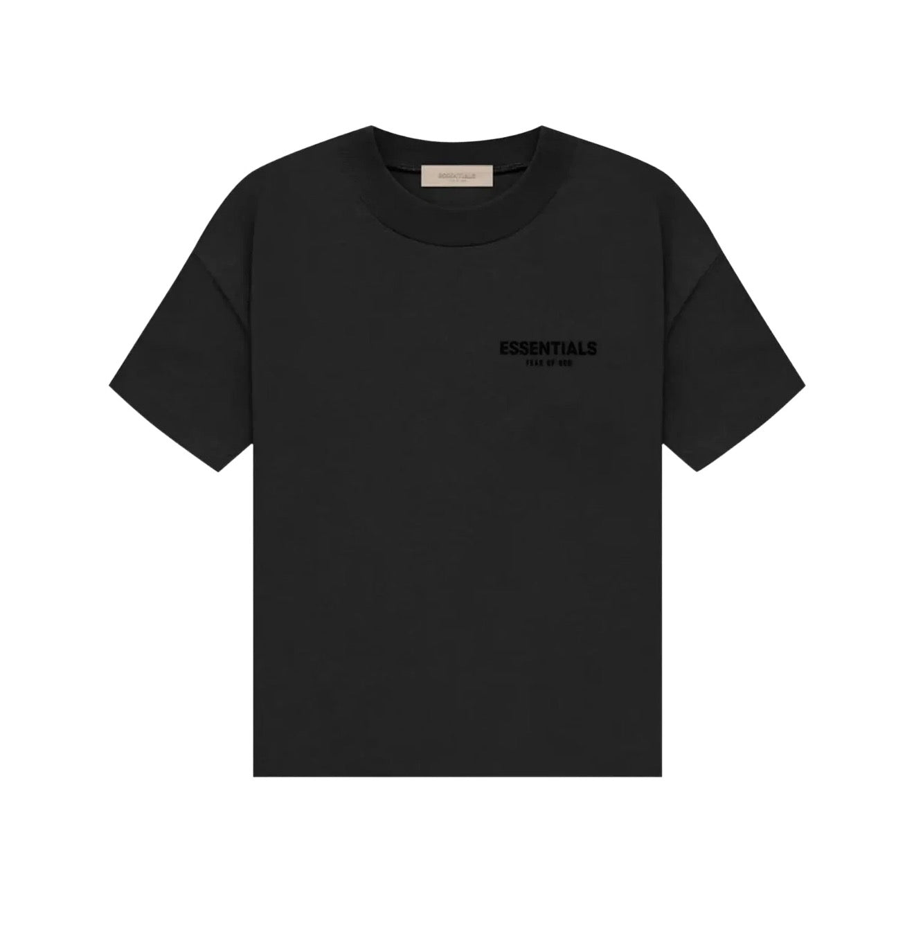 Playera Essentials Black SS22