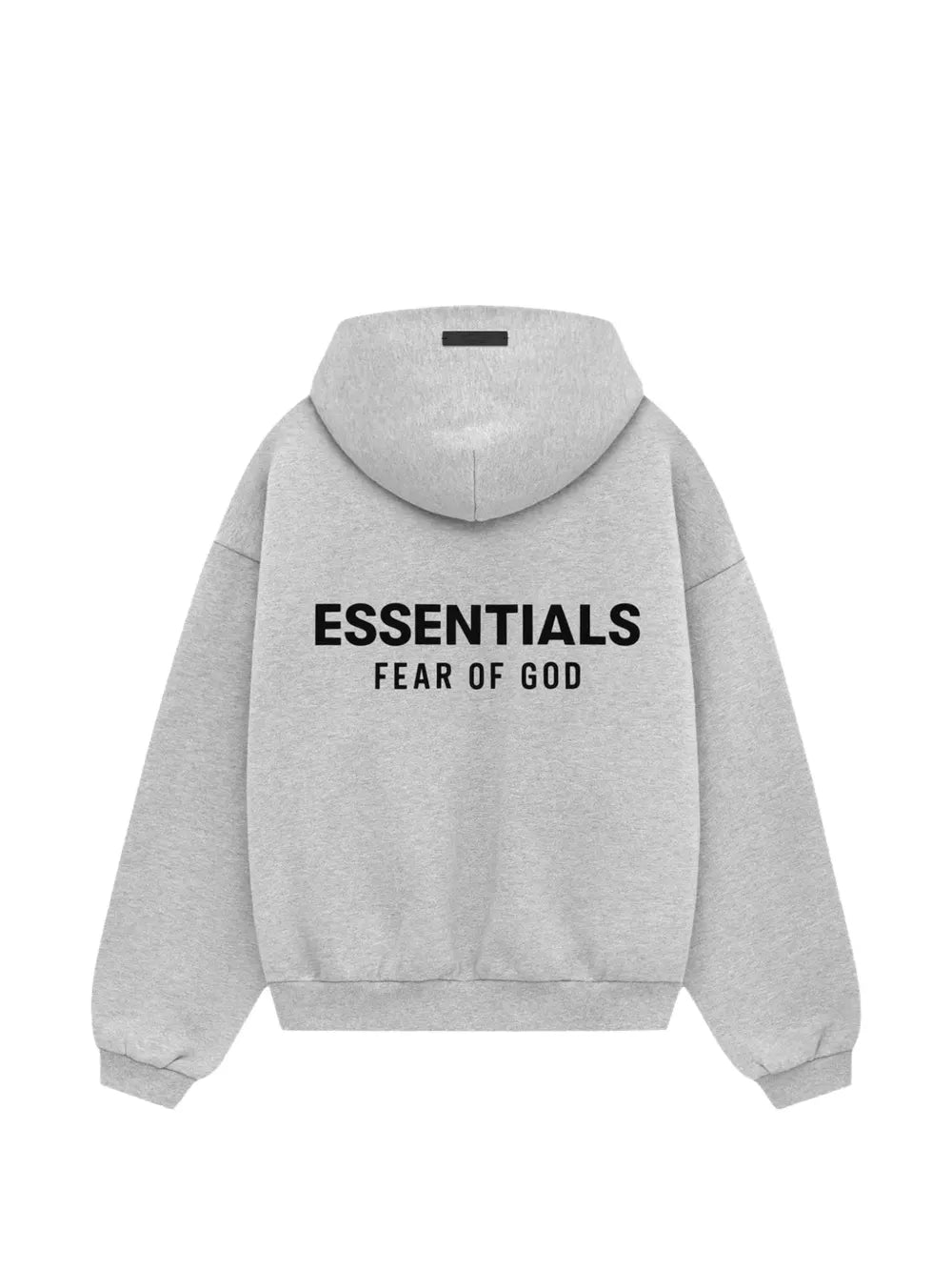 Hoodie Essentials Dark Oatme - Gris obsc