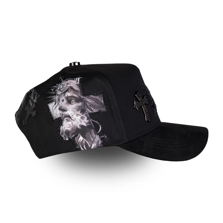RICO HATS LA CHROME BLACK