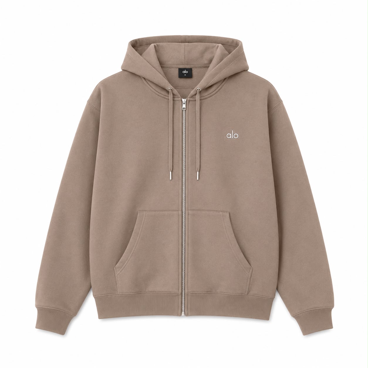 Alo Full Zip Beige