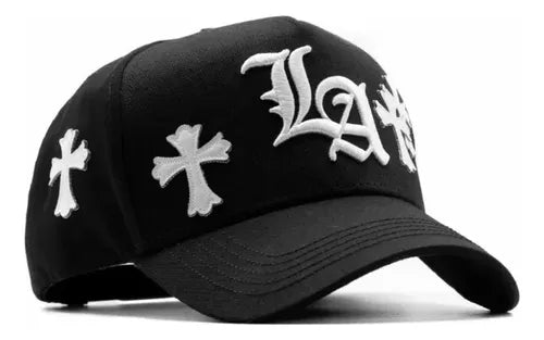 31 HATS LA Chrome Black