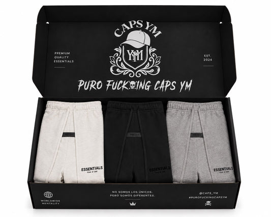 Lote de 3 Shorts Essentials
