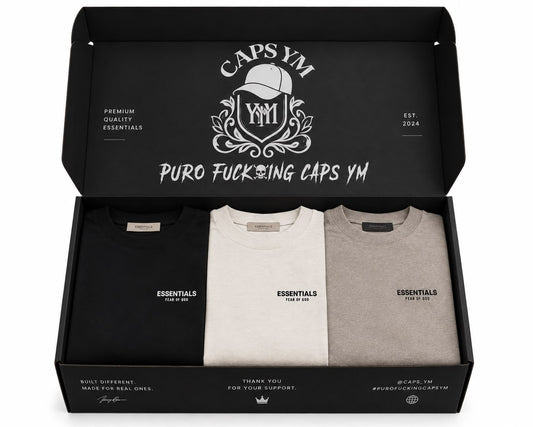 Lote de 3 Playeras Essentials